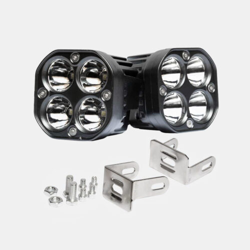 4 LED Pair Super Fog Light White Economy